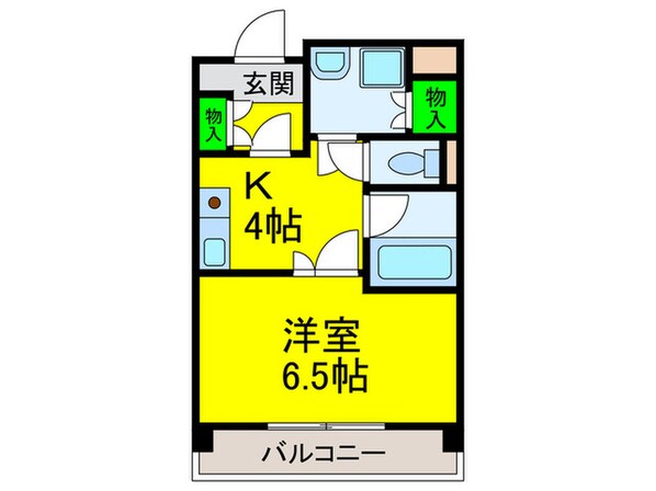 パルコ－ト守行の物件間取画像